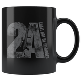 2A - 11oz Black Coffee Mug