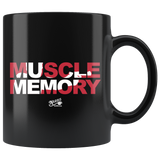 Muscle Memory 04 - 11oz Black Coffee Mug