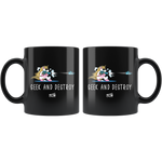 Seek and Destroy - 11oz Black Coffee Mug