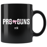 Pro Guns 02 - 11oz Black Coffee Mug