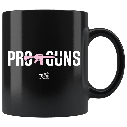 Pro Guns 02 - 11oz Black Coffee Mug