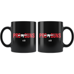 Pro Guns 03 - 11oz Black Coffee Mug