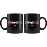 Pro Guns 03 - 11oz Black Coffee Mug