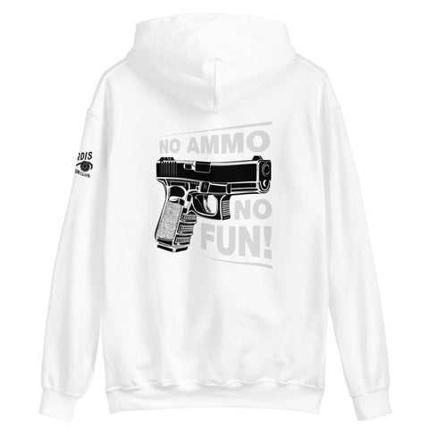 No Fun - Hoodie (White)