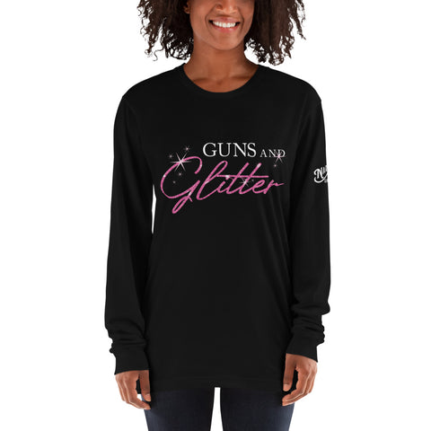 Guns N Glitter (01) - Long Sleeve Shirt