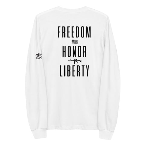 Freedom - Long Sleeve Shirt (White)