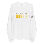 Nardis Gun Life - Long Sleeve Shirt (White)