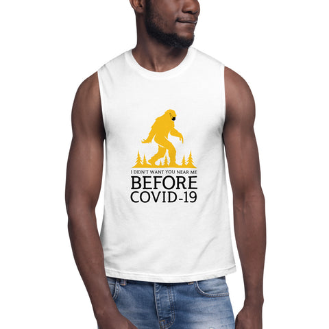 Before COVID - Sleeveless Shirt (White)
