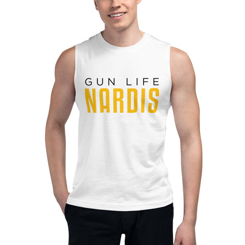 Nardis Gun Life - Sleeveless Shirt (White)
