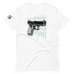 No Fun - T-Shirt (White)