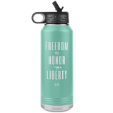 Freedom - 32oz Water Bottle Tumbler