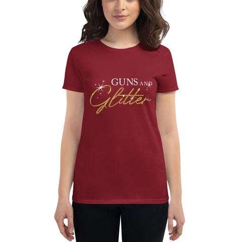 Guns N Glitter - Fit T-Shirt (02)