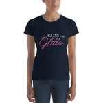 Guns N Glitter - Fit T-Shirt (01)