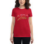 Guns N Glitter - Fit T-Shirt (02)