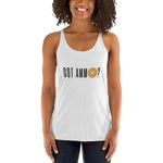 Got Ammo - Racerback Tank (White)