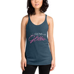 Guns N Glitter 01 - Racerback Tank