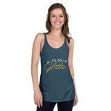 Guns N Glitter 02 - Racerback Tank