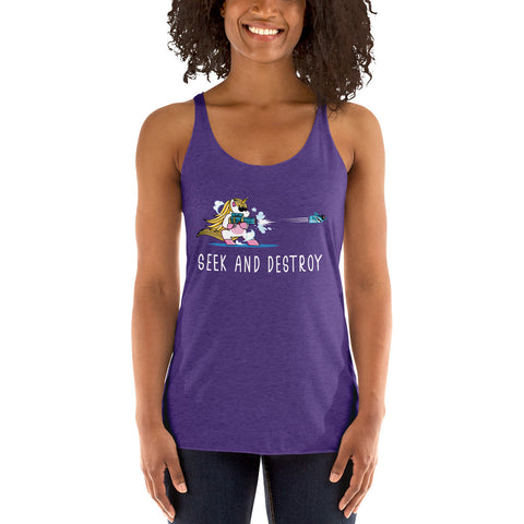 Seek and Destroy - Racerback Tank