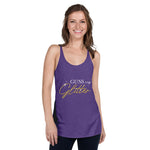 Guns N Glitter 02 - Racerback Tank