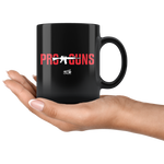 Pro Guns 03 - 11oz Black Coffee Mug