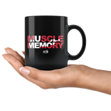 Muscle Memory 04 - 11oz Black Coffee Mug