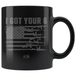 Got Your Six 04 - 11oz Black Coffee Mug